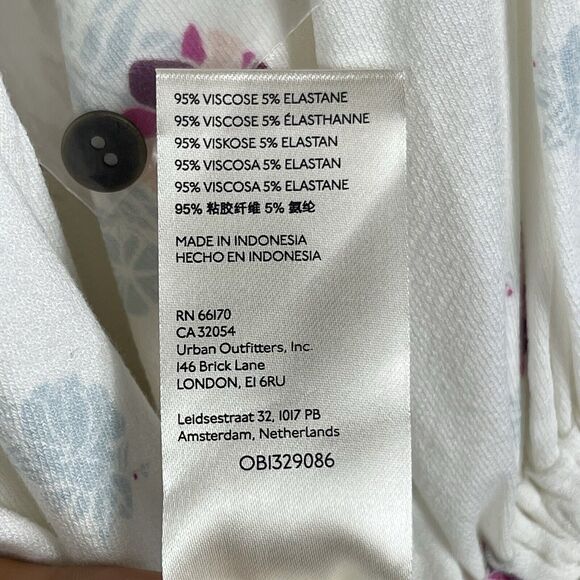 Free People Winter Sun Printed‎ Tunic Mini Dress Women Size Small Oversized Boho - Picture 9 of 16